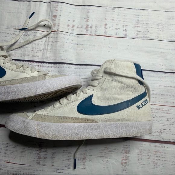 Nike Blazer Mid \'77 \'Athletic Club\' DQ8596-100 Women\'s 9 Blue White Sneaker main image 7